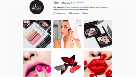 Dior social media strategy